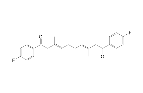 (E,E)-1,10-Bis(4-fluorophenyl)-3,8-dimethyldeca-3,7-diene-1,10-dione