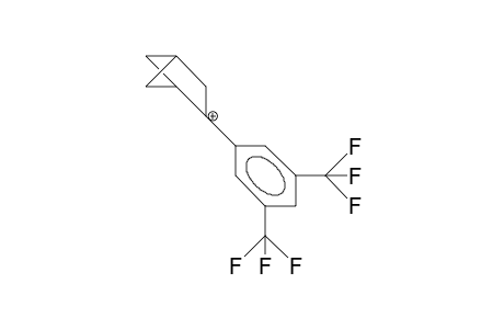 2-(3,5-Bis[trifluoromethyl]-phenyl)-bicyclo(2.1.1)hexan-2-yl cation