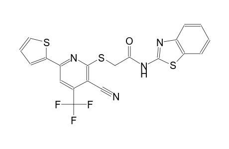 acetamide, N-(2-benzothiazolyl)-2-[[3-cyano-6-(2-thienyl)-4-(trifluoromethyl)-2-pyridinyl]thio]-