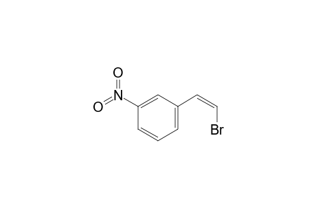1-[(Z)-2-bromanylethenyl]-3-nitro-benzene