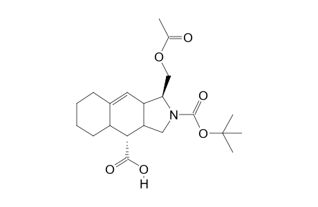 (3S,9R)-3-(acetyloxymethyl)-2-[(2-methylpropan-2-yl)oxycarbonyl]-1,3,3a,5,6,7,8,8a,9,9a-decahydrobenzo[f]isoindole-9-carboxylic acid
