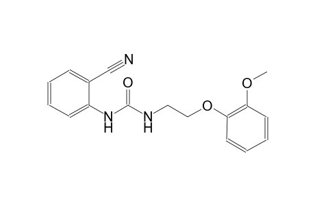 urea, N-(2-cyanophenyl)-N'-[2-(2-methoxyphenoxy)ethyl]-