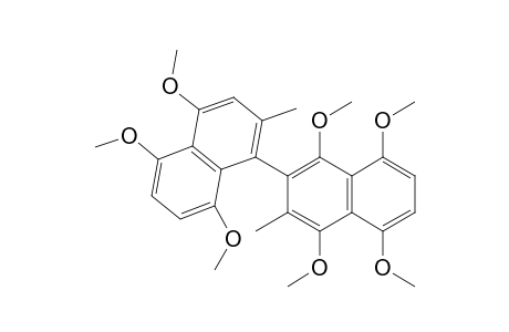 (+/-)-1',4,4',5,5',8,8'-HEPTAMETHOXY-2,3'-DIMETHYL-1,2'-BINAPHTHALENE