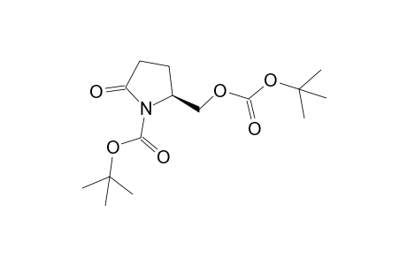 1-(t-Butoxycarbonyl)-5-[(t-butoxycarbonyl)oxymethyl]-pyrrolidin-2-one
