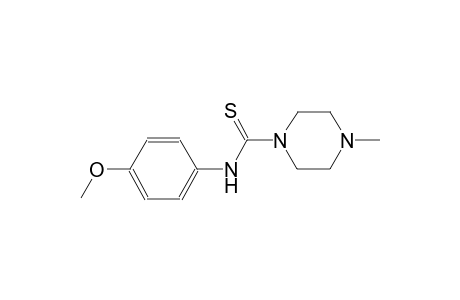 N-(4-methoxyphenyl)-4-methyl-1-piperazinecarbothioamide
