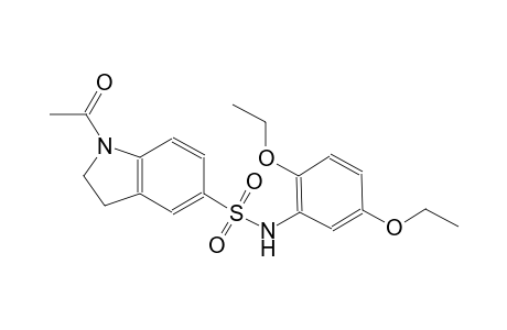 1-acetyl-N-(2,5-diethoxyphenyl)-5-indolinesulfonamide