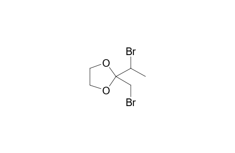 2-(1-bromoethyl)-2-(bromomethyl)-1,3-dioxolane