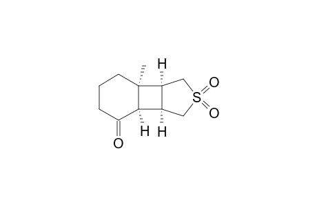 cis-anti-cis-1-methyl-4-thiatricyclo[5.4.0.0(2,6)]undecan-8-one 4,4-dioxide
