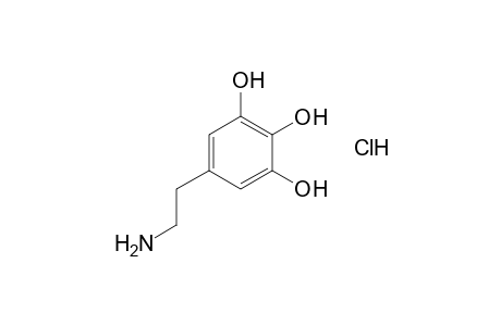 5-(2-AMINOETHYL)PYROGALLOL, HYDROCHLORIDE
