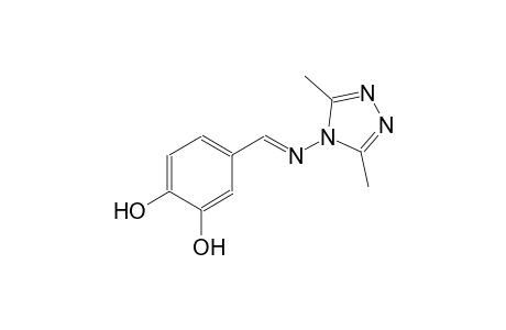 1,2-benzenediol, 4-[(E)-[(3,5-dimethyl-4H-1,2,4-triazol-4-yl)imino]methyl]-