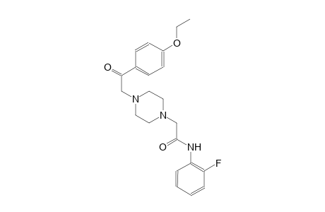 1-piperazineacetamide, 4-[2-(4-ethoxyphenyl)-2-oxoethyl]-N-(2-fluorophenyl)-