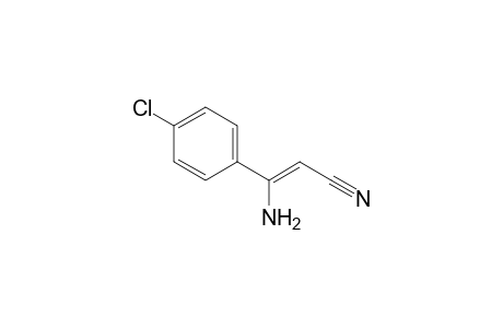 (Z)-3-amino-3-(4-chlorophenyl)-2-propenenitrile