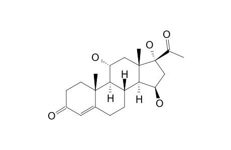 11-ALPHA,15-BETA,17-ALPHA-TRIHYDROXY-4-PREGNENE-3,20-DIONE