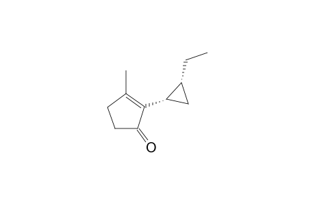 (CIS)-(1'S*,2'R*)-2-(2'-ETHYLCYCLOPROPYL)-3-METHYL-2-CYCLOPENTEN-1-ONE