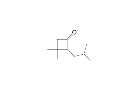 Cyclobutanone, 3,3-dimethyl-2-(2-methylpropyl)-