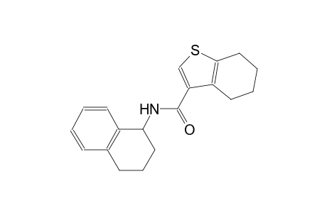 N-(1,2,3,4-tetrahydro-1-naphthalenyl)-4,5,6,7-tetrahydro-1-benzothiophene-3-carboxamide