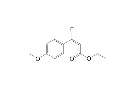 (E)-3-fluoro-3-(4-methoxyphenyl)-2-propenoic acid ethyl ester