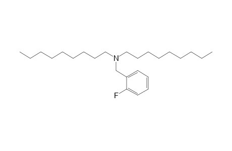 2-Fluorobenzylamine, N,N-dinonyl