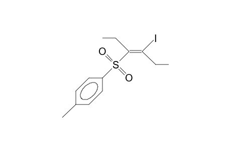 (E)-3-Iodo-4-(4-tolylsulfonyl)-hex-3-ene