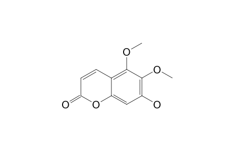 6-HYDROXY-5,7-DIMETHOXY-2-H-BENZOPYRAN-2-ONE;UMCKALIN