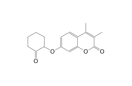 2H-1-benzopyran-2-one, 3,4-dimethyl-7-[(2-oxocyclohexyl)oxy]-