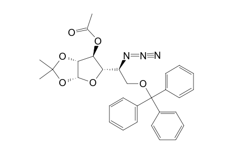 3-O-ACETYL-5-AZIDO-5-DEOXY-1,2-O-ISOPROPYLIDENE-6-O-TRITYL-ALPHA-D-GALACTOFURANOSE
