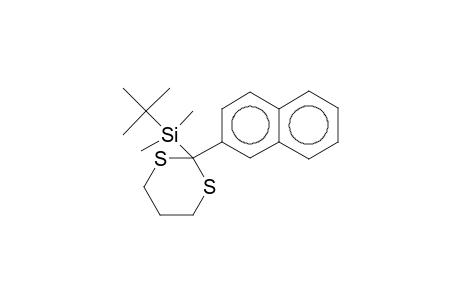 tert-Butyl-dimethyl-(2-naphthalen-2-yl-[1,3]dithian-2-yl)-silane