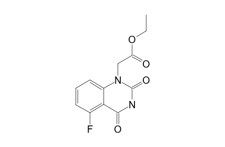2-(5-fluoro-2,4-diketo-quinazolin-1-yl)acetic acid ethyl ester