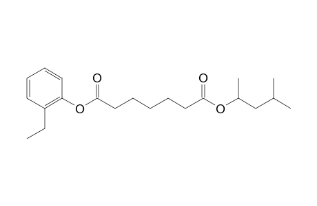 Pimelic acid, 2-ethylphenyl 4-methylpent-2-yl ester