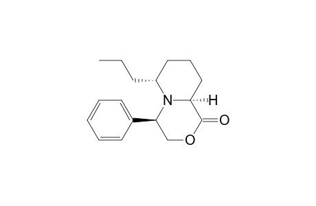 (4R,6R,9aS)-6-Propyl-4-phenylhexahydropyrido[2,1-c][1,4]oxazin-1-one