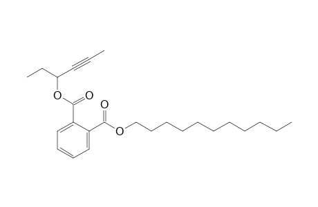 Phthalic acid, hex-2-yn-4-yl undecyl ester