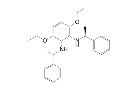 (1R,2S,3R,6S)-3,6-diethoxy-N,N'-bis[(1S)-1-phenylethyl]cyclohex-4-ene-1,2-diamine