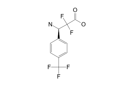 (S)-3-AMINO-2,2-DIFLUORO-3-(PARA-TRIFLUOROMETHYL-PHENYL)-PROPANOIC-ACID