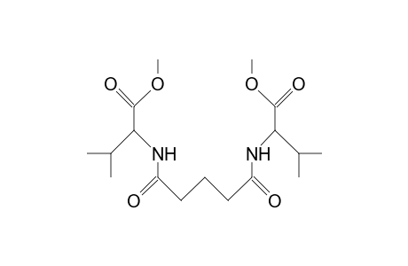 N,N'-Bis(1S-methoxycarbonyl-2-methylpropyl)-1,3-bis(aminocarbonyl)-propane