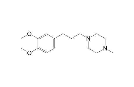 1-[3-(3,4-dimethoxyphenyl)propyl]-4-methylpiperazine