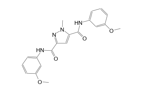N~3~,N~5~-bis(3-methoxyphenyl)-1-methyl-1H-pyrazole-3,5-dicarboxamide