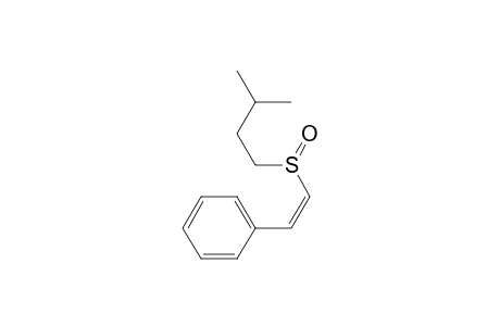 (Z)-Isoamylsulfinyl-2-phenylethene
