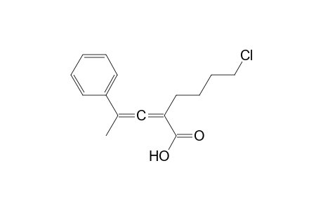 6-chloro-2-(2-phenylprop-1-enylidene)hexanoic acid
