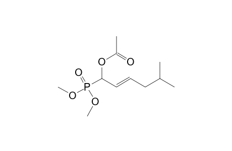 DIMETHYL-(1-ACETOXY-5-METHYL-2-HEXENYL)-PHOSPHONATE