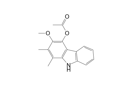(3-methoxy-1,2-dimethyl-9H-carbazol-4-yl) ethanoate