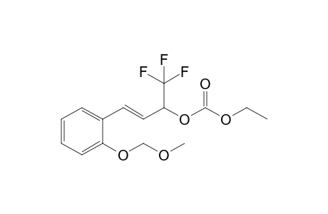Ethyl (E)-3-[o-(Methoxymethoxy)phenyl]-1-(trifluoromethyl)allyl carbonate