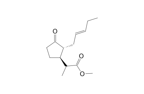 Methyl 2-(3-oxo-2-pent-2-enylcyclopentyl)propionate