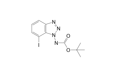 N-(7-iodobenzotriazol-1-yl)carbamic acid tert-butyl ester
