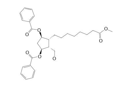(1S,2R,3R,4R)-1,4-BIS-O-(BENZOYL)-2-(HYDROXYMETHYL)-3-(METHOXYCARBONYLHEPYL)-CYCLOPENTANE-1,4-DIOL