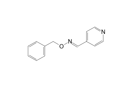 isonicotinaldehyde, O-benzyloxime