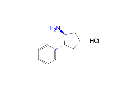 trans-2-phenylcyclopentylamine, hydrochloride