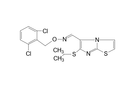 6-(ISOPROPYLTHIO)IMIDAZO[2,1-b]THIAZOLE-5-CARBOXALDEHYDE, O-(2,6-DICHLOROBENZYL)OXIME