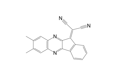 2-(7,8-Dimethyl-11H-indeno[1,2-b]quinoxalin-11-ylidene)malononitrile