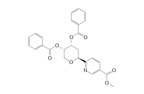 METHYL-6-(3',4'-DI-O-BENZOYL-2'-DEOXY-beta-D-RIBOPYRANOSYL)-NICOTINATE