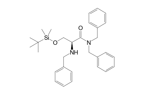 (S)-2-Benzylamino-N,N-dibenzyl-3-(tert-butyldimethylsilyloxy)propionamide